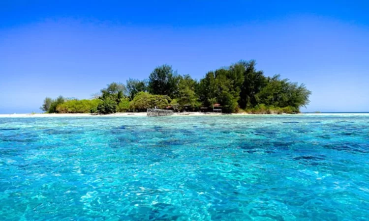 pulau cangke , destinasi pantai sumatera selatan