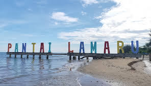 destinasi pantai di kalimantan timur pantai lamaru