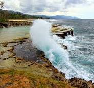 destinasi pantai di papua pantai batu picah